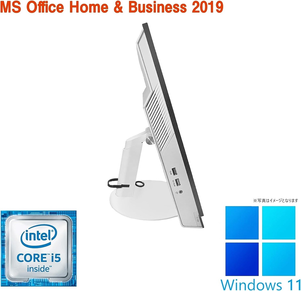 NEC 一体型PC MG-T/21.5型フルHD/Win 11 Pro/MS Office Hu0026B 2019/Core  i5-6500/WIFI/Bluetooth/DVD-ROM/8GB/256GB SSD (整備済み品) | Miracle